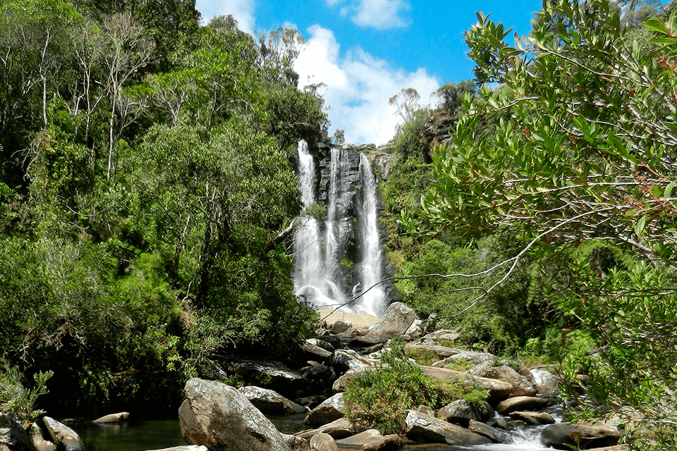 Cachoeira dos Garcias é destaque no roteiro turístico em Aiuruoca