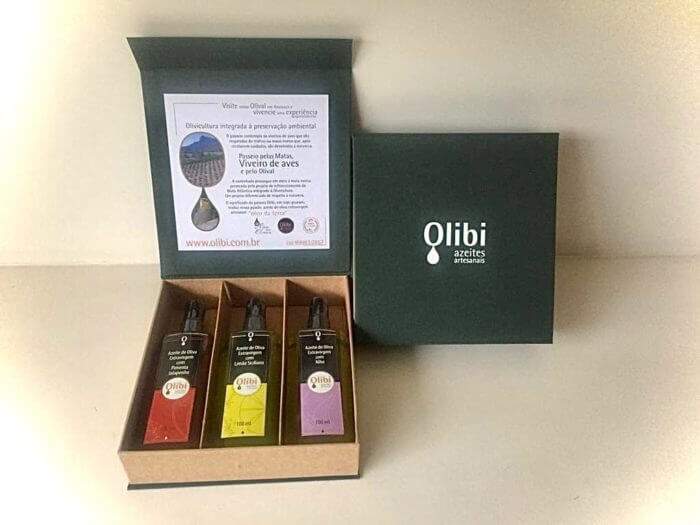 Kit de azeites aromatizados em spray Olibi